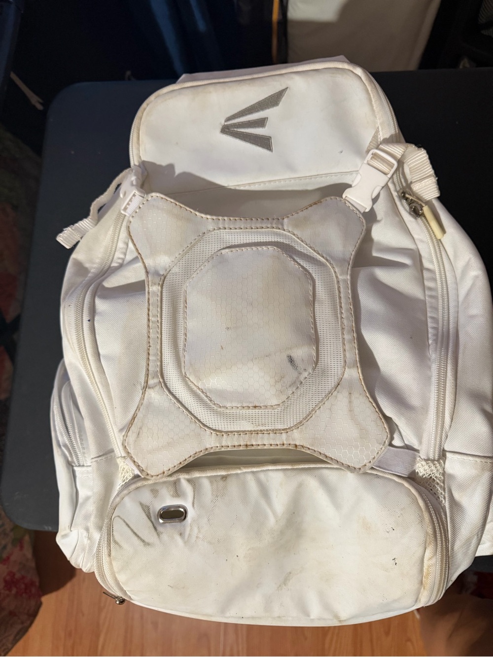 Easton Walk-Off IV Fastpitch Softball Backpack-White